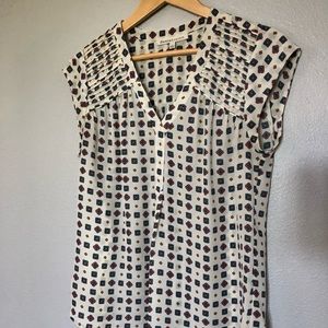 Daniel Rain Short Sleeve Blouse